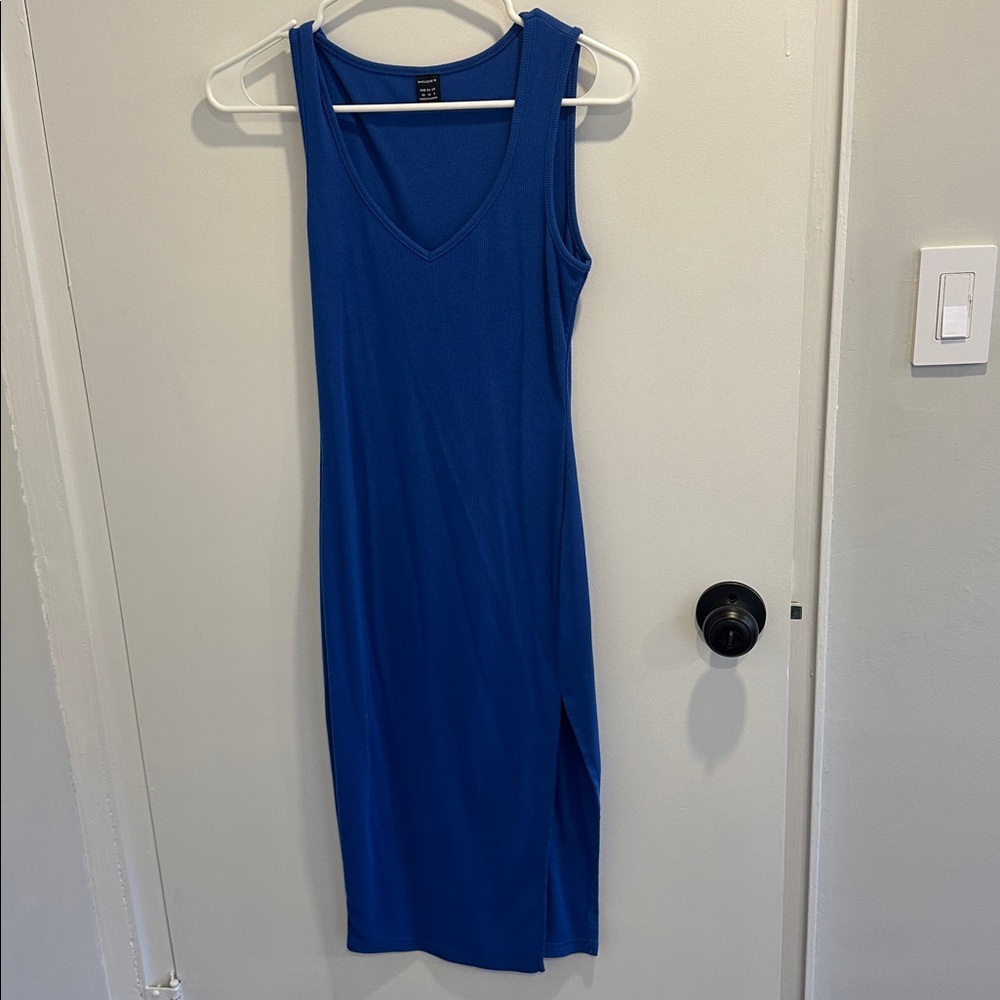 Blue Midi Dress